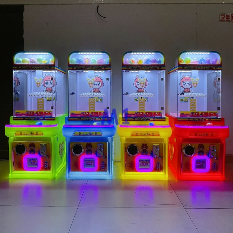 GOOD PROFIT Coin Operated Happy Clamp Redemption Prize Vending Arcade Game Machine