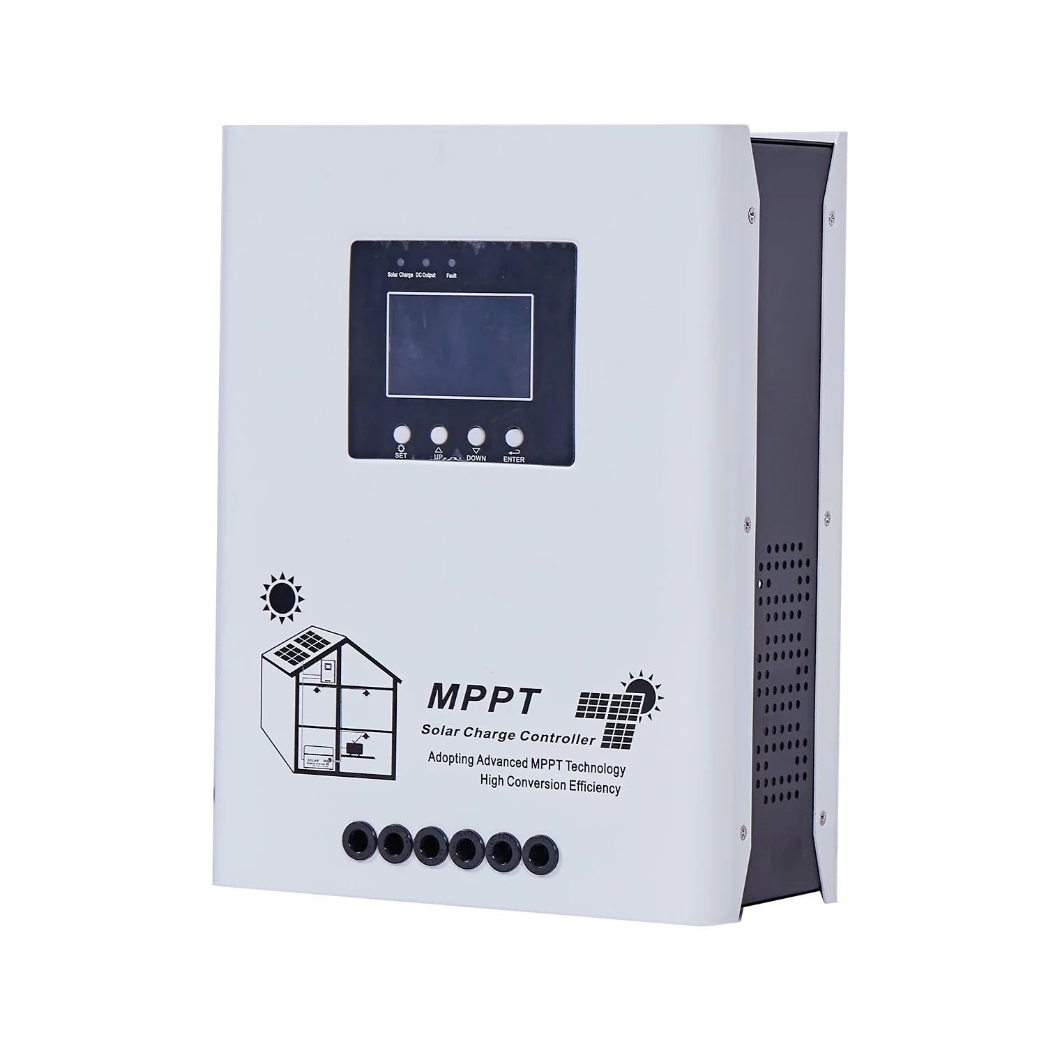 Высококачественный контроллер солнечного заряда MPPT PWM 10A 20A 30A 50A 60A 12/24 В