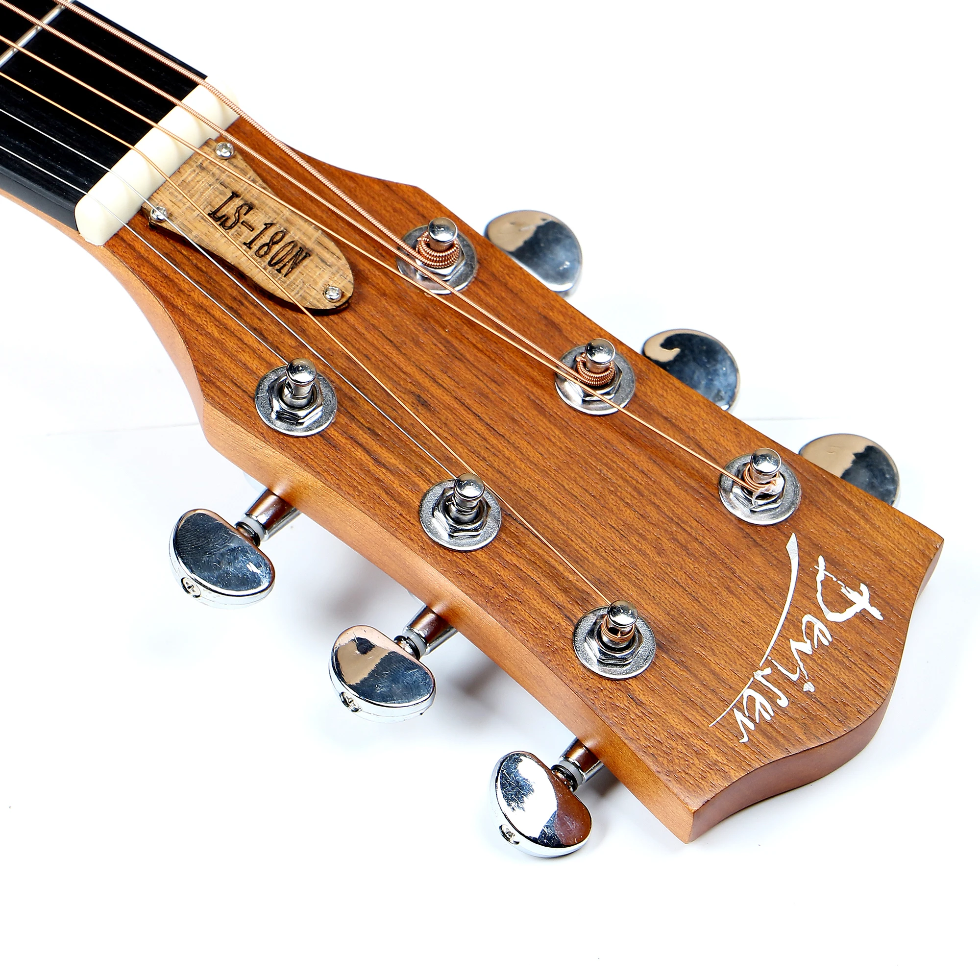 Hollow beautiful design 40 inch steel string acoustic electric guitar acoustic guitar with EQ pickup