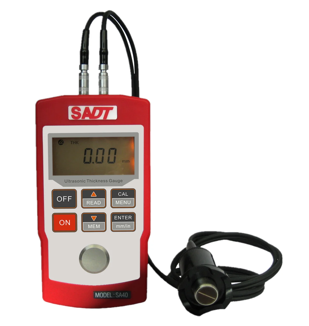 New Ultrasonic wall Thickness Gauges SA40+ which can test metal thickness through coating