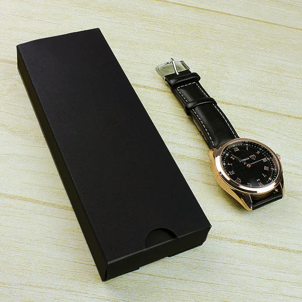 YAZOLE M MY-01 OEM на заказ ваш Логотип Ремешок/ремешок/коробка/чехол Роскошные Складные черные подарочные коробки для часов Золотой Серебряный штамп