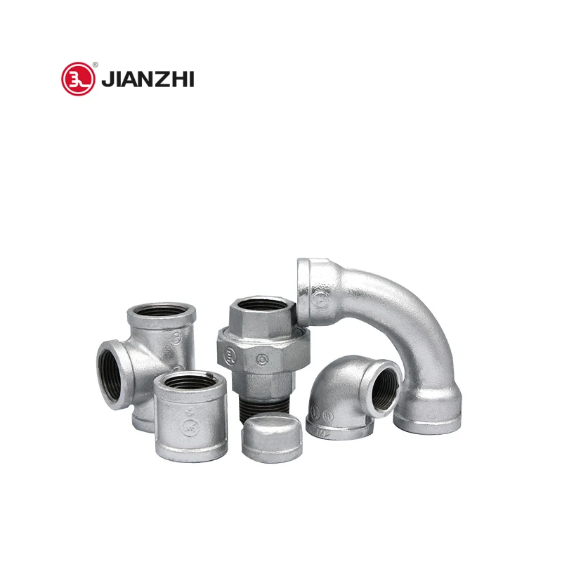 JIANZHI g i pipe fittings pipe clamp fittings scaffolding plumbing materials steel elbows plumbing accessories