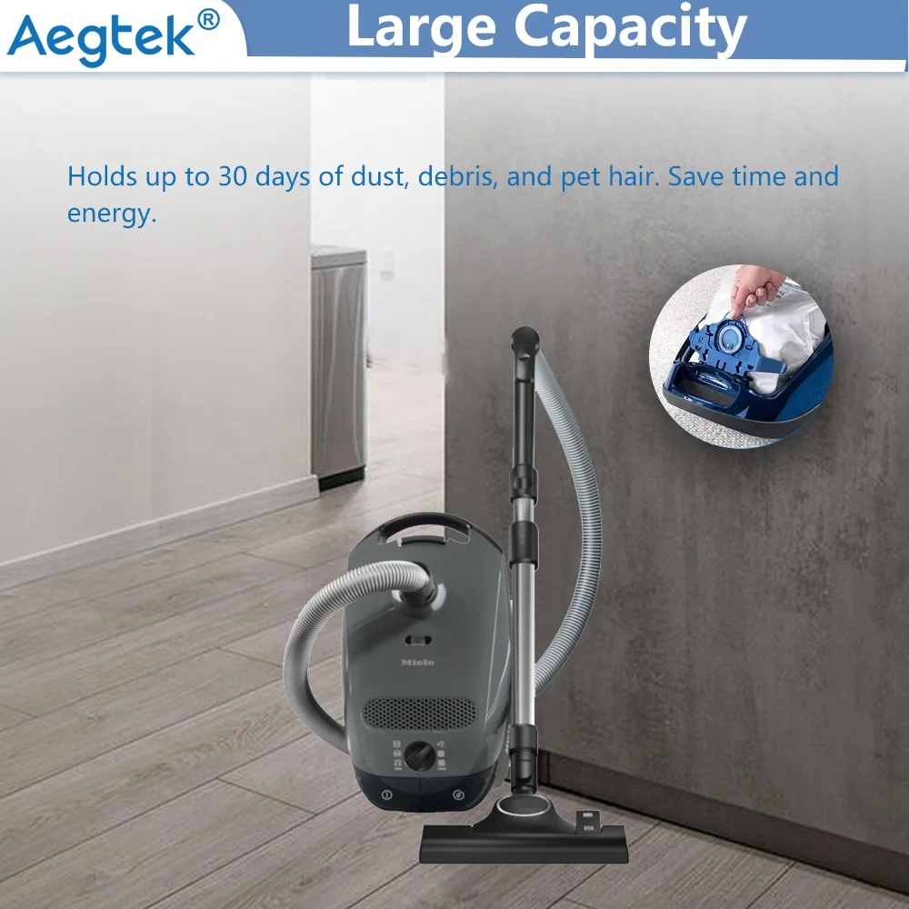 Classic C1 Complete C2 C3 S2000 S5000 S8000 Series GN Dust Bag for Miele Vacuum Cleaner Replacement Parts