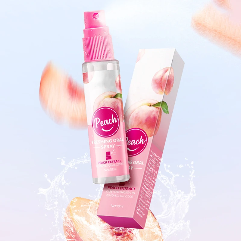 Oral Spray Fresheners Breath Removal Bad Breath Mouth Natural Fruit Flavor Mouth Spray