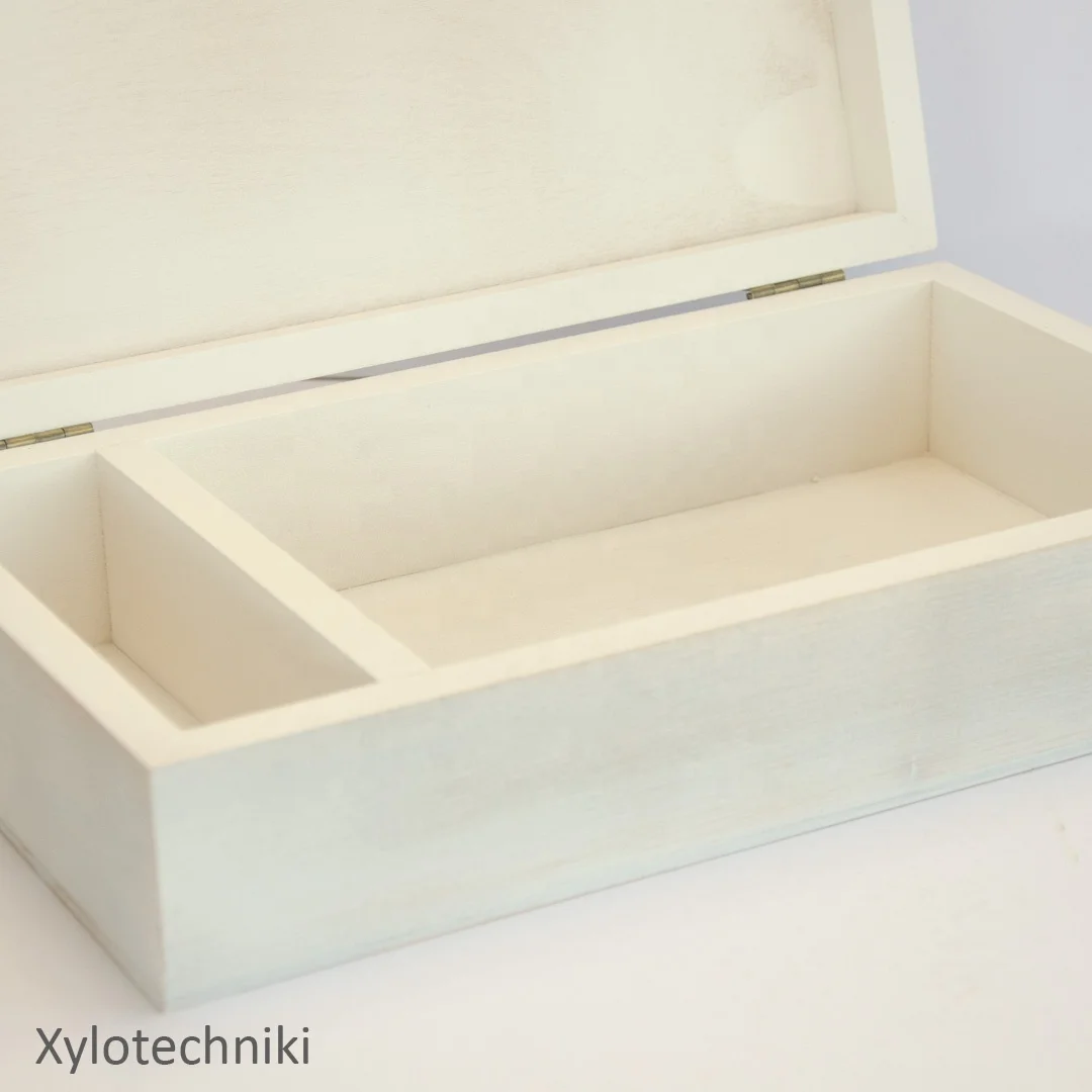 Wooden box with hinge or magnets for photos and usb in custom sizes and custom colors high quality