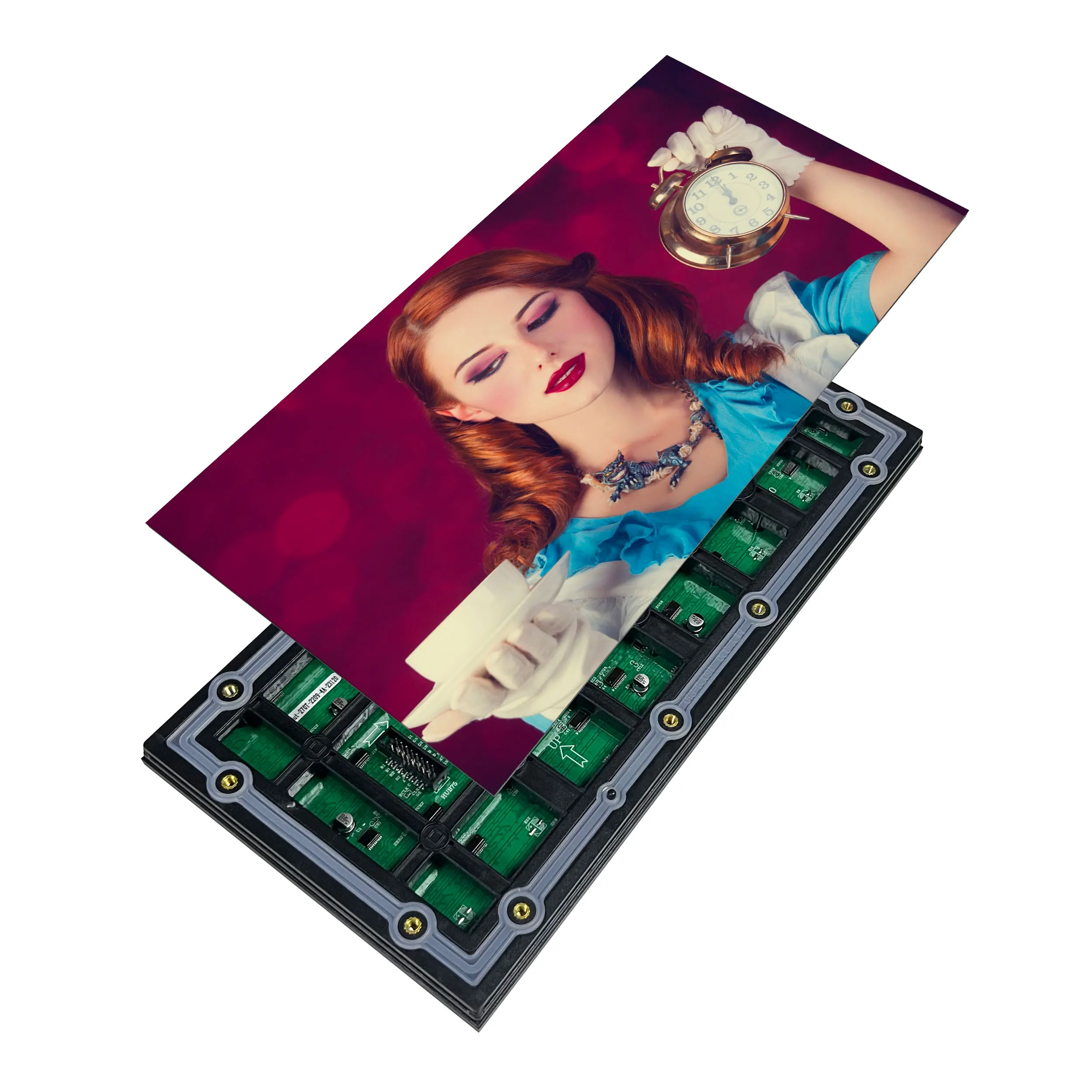 P8 наружный рекламный дисплей светодиодный экран 320 мм * 160 мм SMD3535 RGB полноцветный видео настенный модуль панели 1/5 сканирование 40x20 пикселей