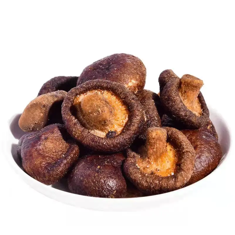 Wholesale Vegan Friendly Original Shiitake Mushroom Chips Instant Vegetable Snacks