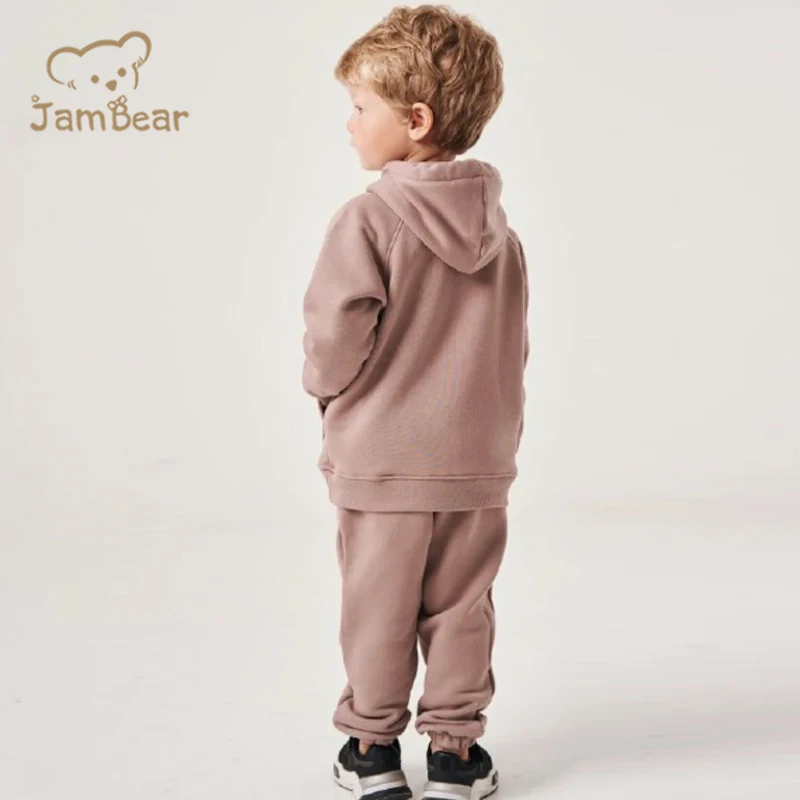 Jambear/комплект из органического хлопка; Одинаковый семейный свитер для женщин и детей; Свитшот спортивные штаны; Комплект с толстовкой мамы