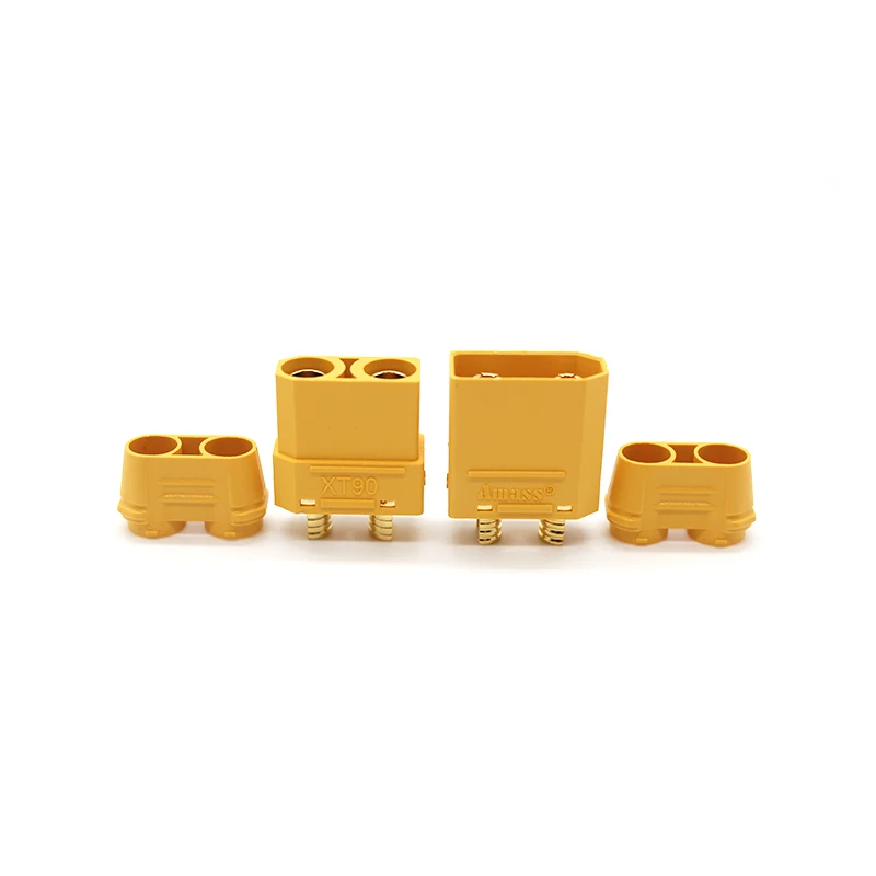 Amass XT90  Connector 4.5mm Male Female Gold Plated Banana Plug With Sheath Housing  Model  Plug  For RC Lipo Battery