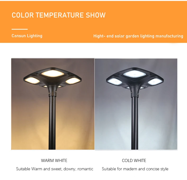 outdoor garden lawn lamp 110V 220v 80W Aluminum LED landscape bollard path road street post light