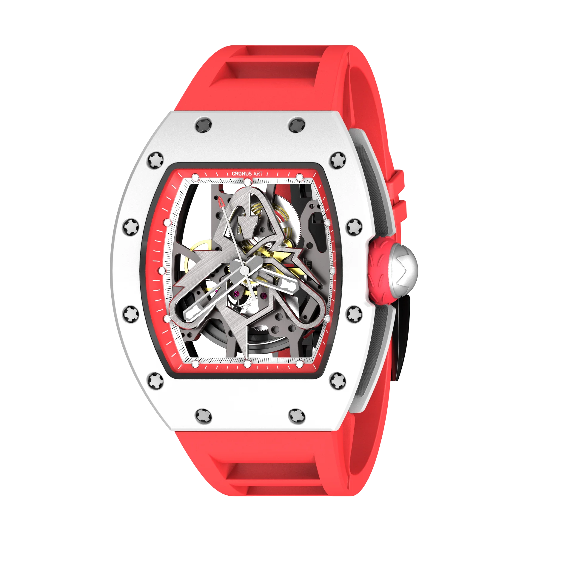 Watch Case, Mechanical Wristwatch Custom Carbon Fiber with Forged Carbon Fiber for Men and Women Box Watch Tourbillon Peacock -