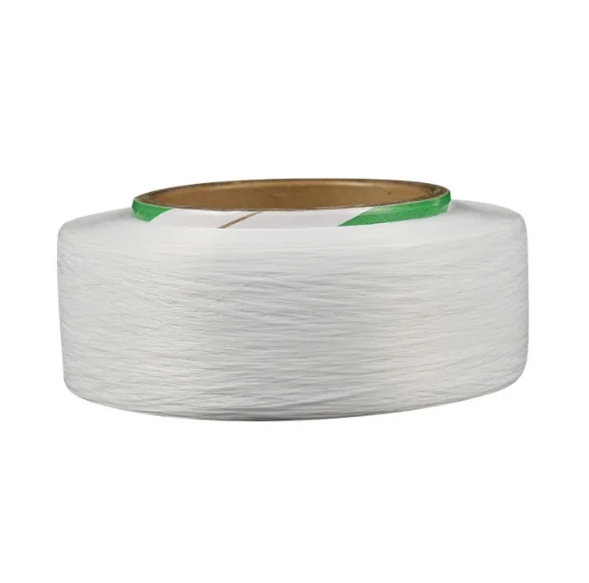 40D White color Lycra fibers high quality spandex yarn for Knitting and Weaving