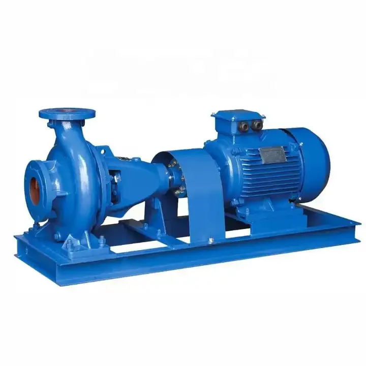 Customized Blue Color Stainless Steel Pump Housing Is Electric Water Pump Motor End Suction Centrifugal Pump Housing
