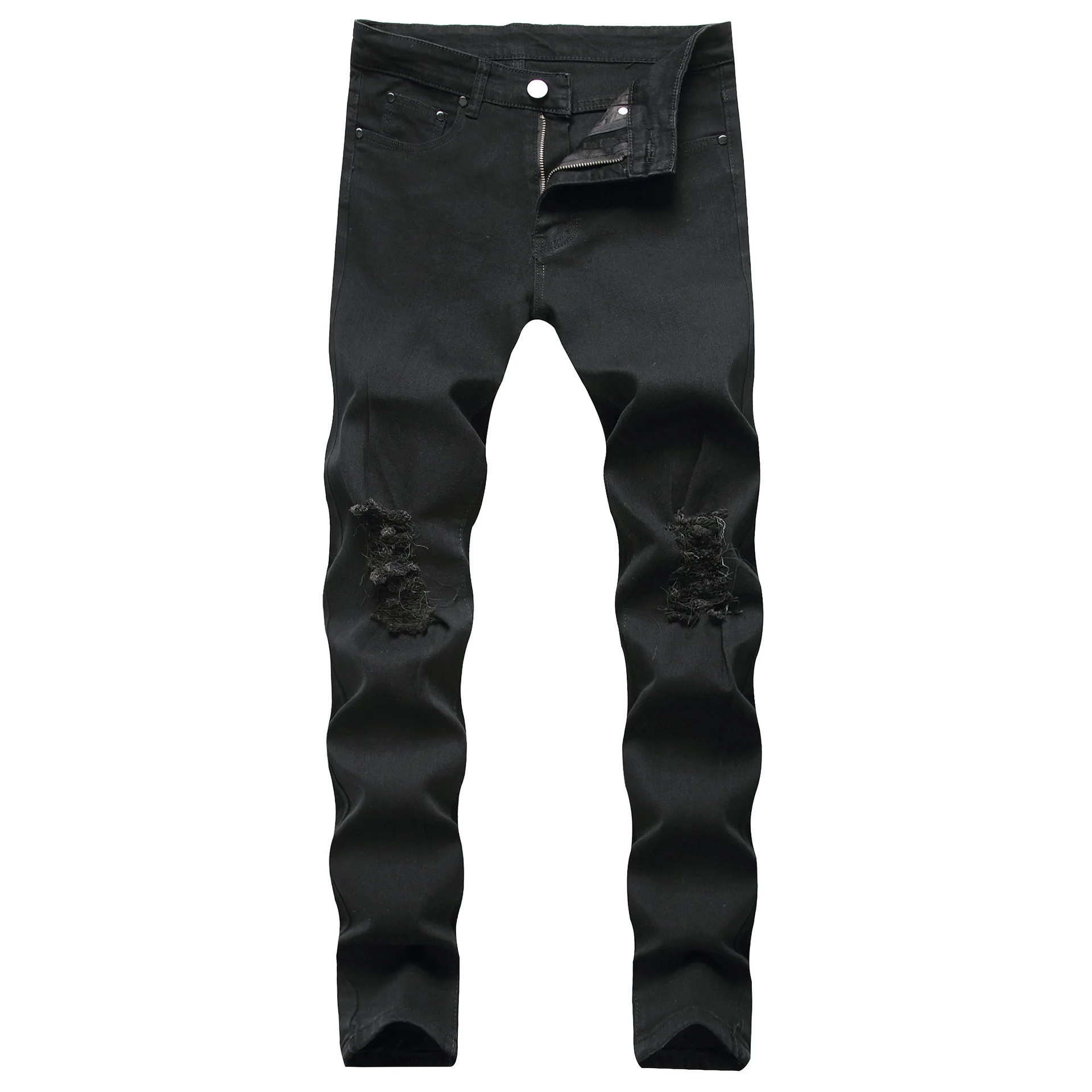 Ripped Skinny Jeans China Factory Custom Wholesale Made High Quality Popular Mens Men Pants