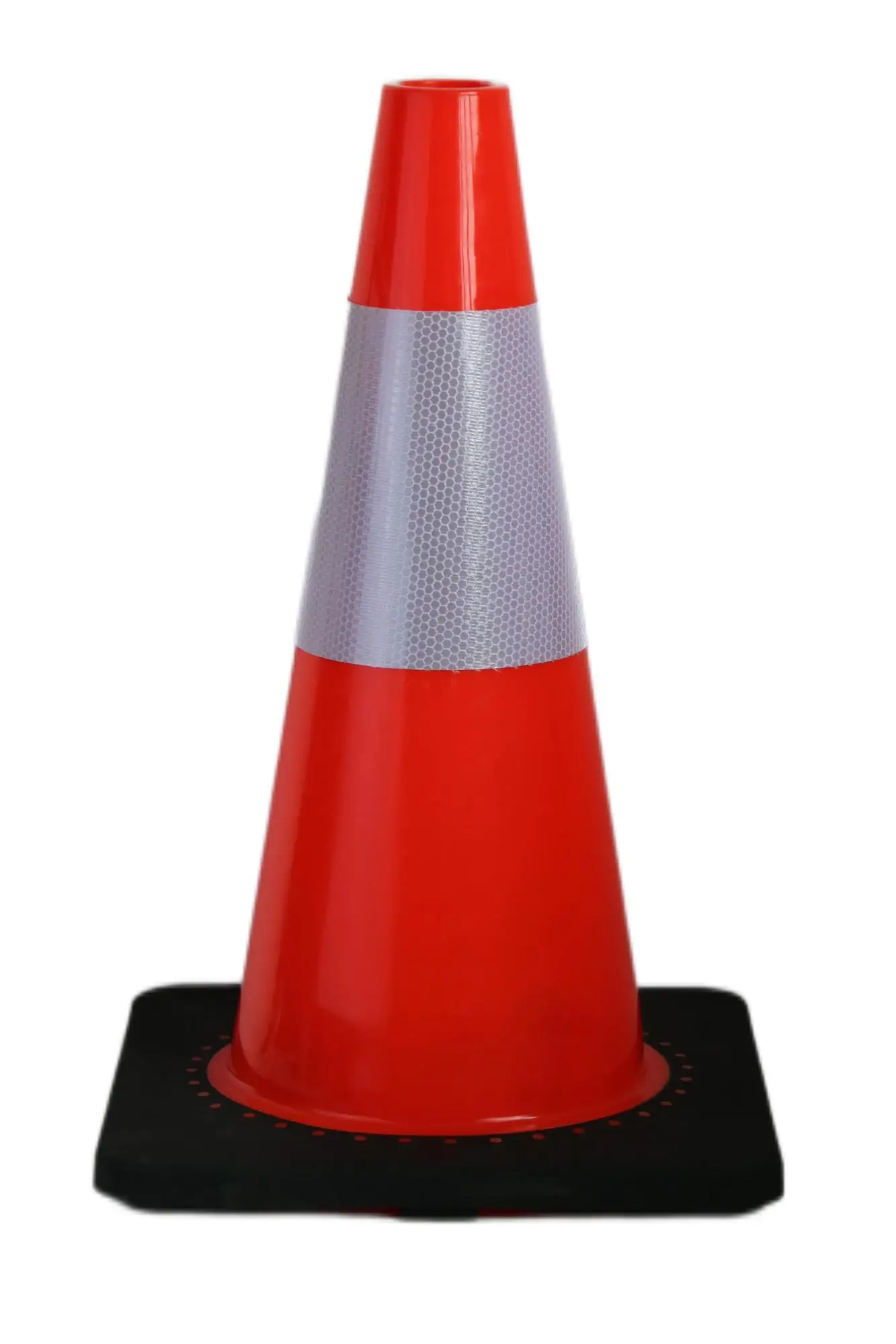 18 inches 450 mm  traffic cone  orange safety  cones Eco-friendly material reflective cone Wholesale Customization