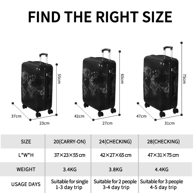 Customized Fashion trolley case suitcase washable anti-scratch dustproof elastic suitcase protection cover For ladies men