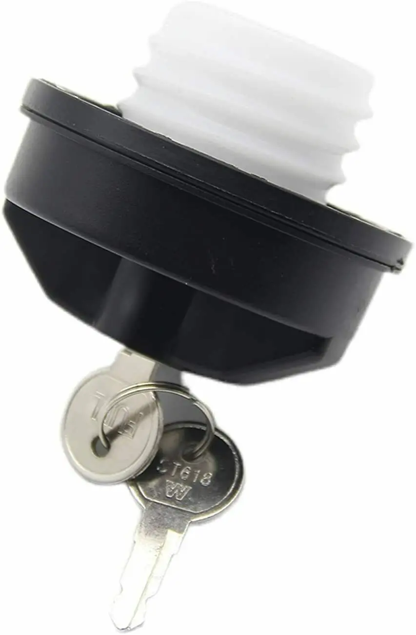 Fuel Tank Cap 1050431780 Locking Fuel Tank Filler Gas Cap with Keys Covers for GMC Chevrolet