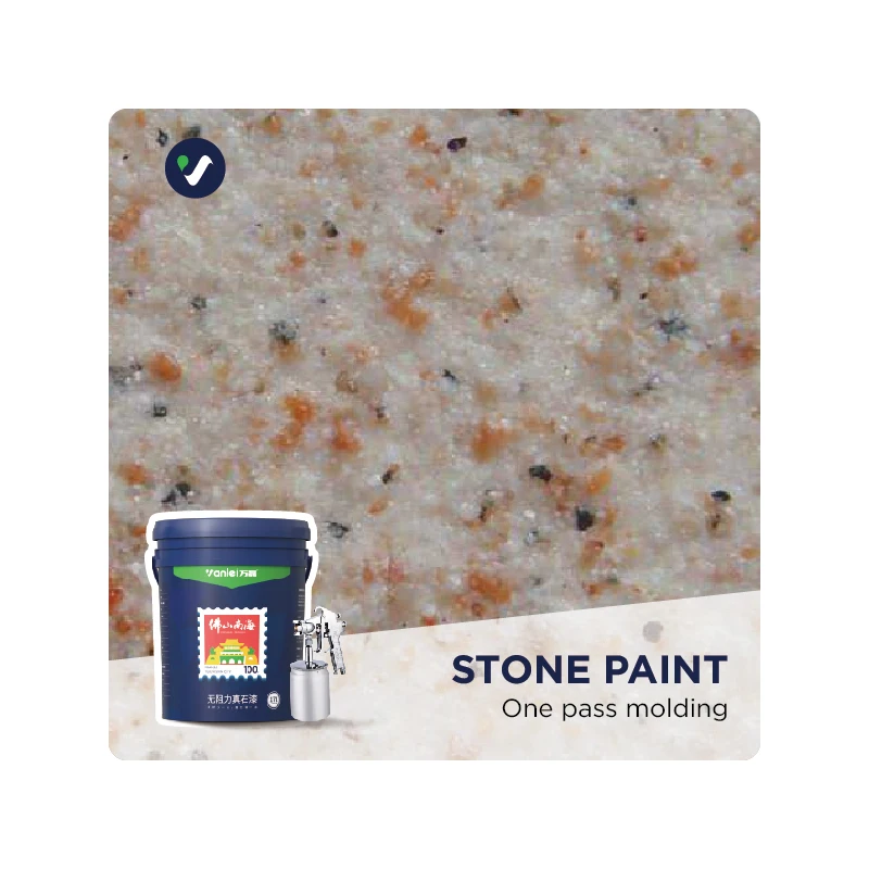 Promotion house painting exterior wall paint nature texture stone paint