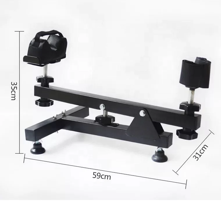 NEW steel gun stand hunting equipment refile shooting rest Deluxe bench steady gun from BJ Outdoor