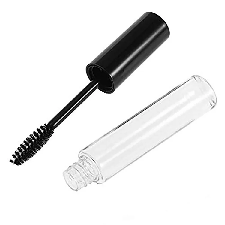 
6ml 8ml 10ml clear empty mascara wand bottle mascara tube with brush 