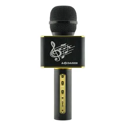 JY50 Handheld Mic Karaoke Wireless Party Handheld Singing Recorder Party Speakers with Mic Karaoke Wireless Microphone