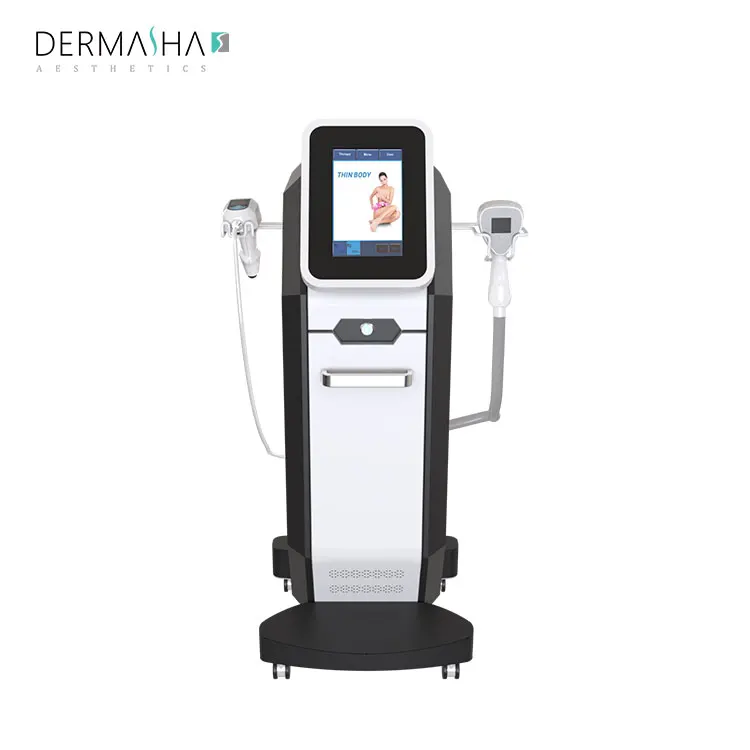Ultra 360 RF 2 Handles Radio Frequency Face Lifting Body Slimming Machine Rf Skin Tightening Fat Burning Machine Body Sculpting