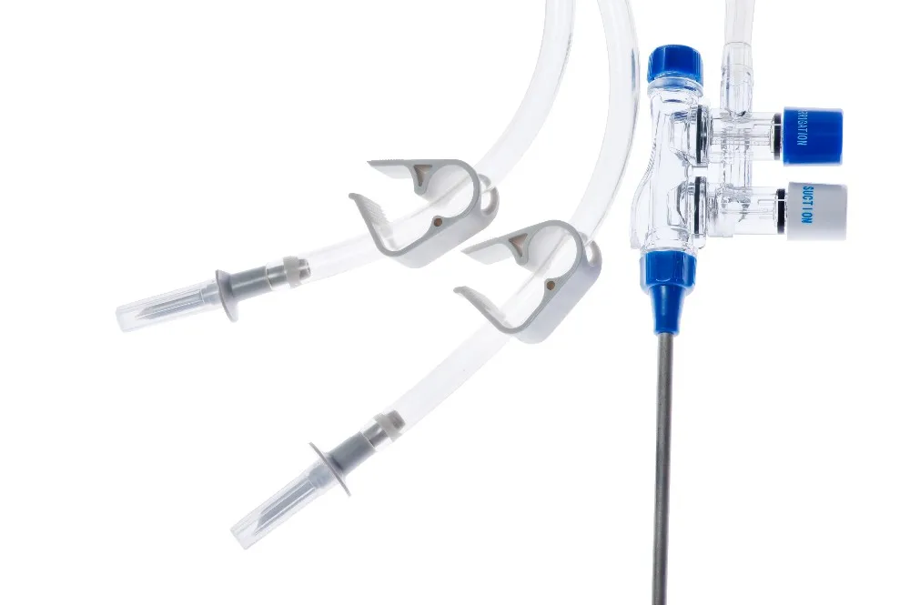 Geyi factory price surgical instrument disposable suction irrigation tube for laparoscopic surgery