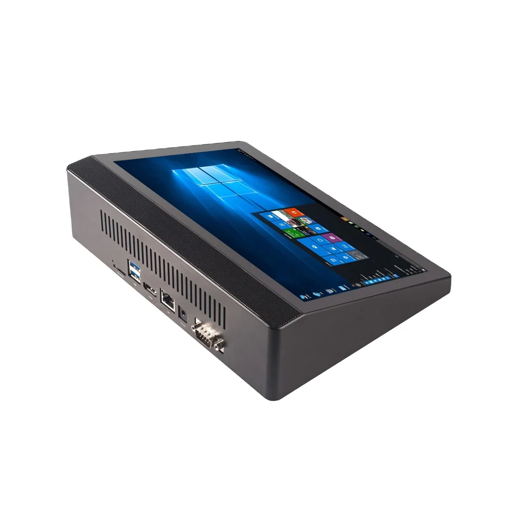 Мини-ПК Higole F6Apl, 10,1 дюйма, Windows 10, промышленный безвентиляторный ПК с сенсорным экраном, промышленный планшетный ПК для системы Pos