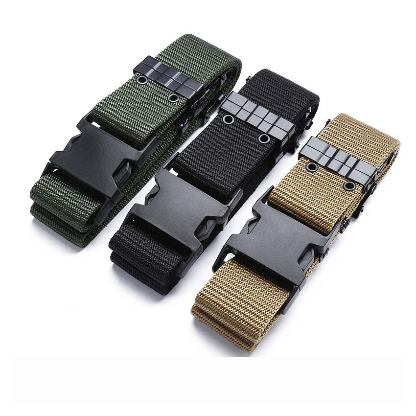 Outdoor Sports and Hunting Universal Heavy Equipment Supplies Adjustable Tactical Belt with Quick Release Tactical Belt