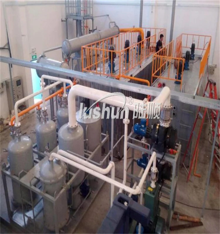 black engine oil refinery machine,black motor oil distillation plant.black lubrication oil recycling plant
