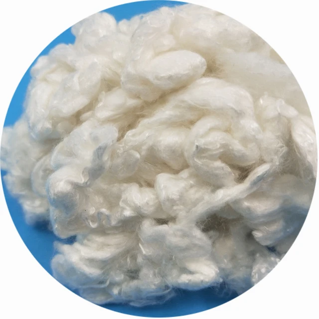 Чистое 100% экологически чистое антибактериальное бамбуковое волокно