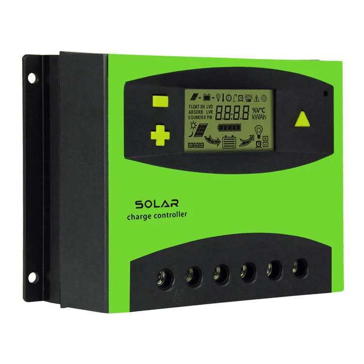 High effciency 99% 12V/24V/48V 60A PWM display solar charge controller regulator