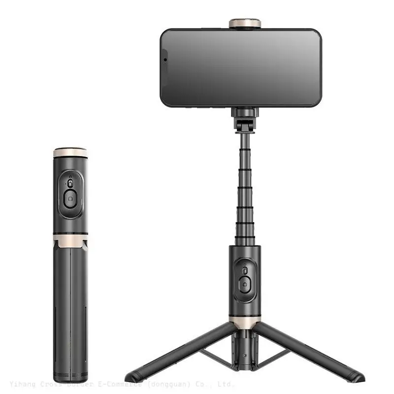Q/QS Hot Sale Q/Q12S Selfie Stick Mini - multi-functional built-in three-legged live stand selfie stick