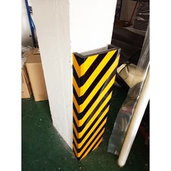 500*100*20mm flat Garage Car Door Protector Self-Adhesive Ultra Thick Anti-Collision Wall Bumper Wavy-Mat foam wall protector