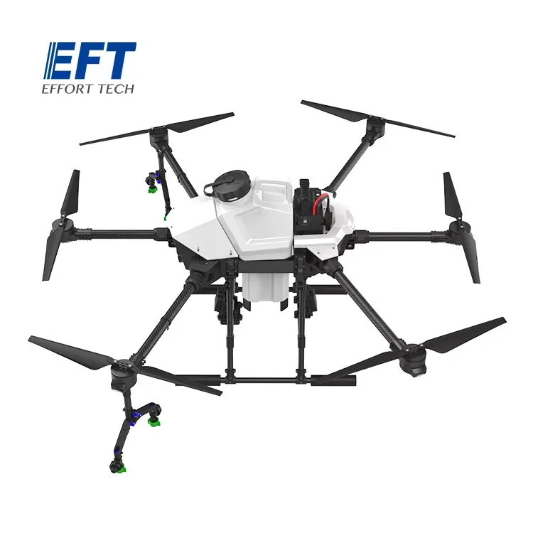 EFT G616 Power suit 6 axis 16L 16KG agricultural sprayer drone/remote controlled uav drone crop sprayer for pesticide spraying