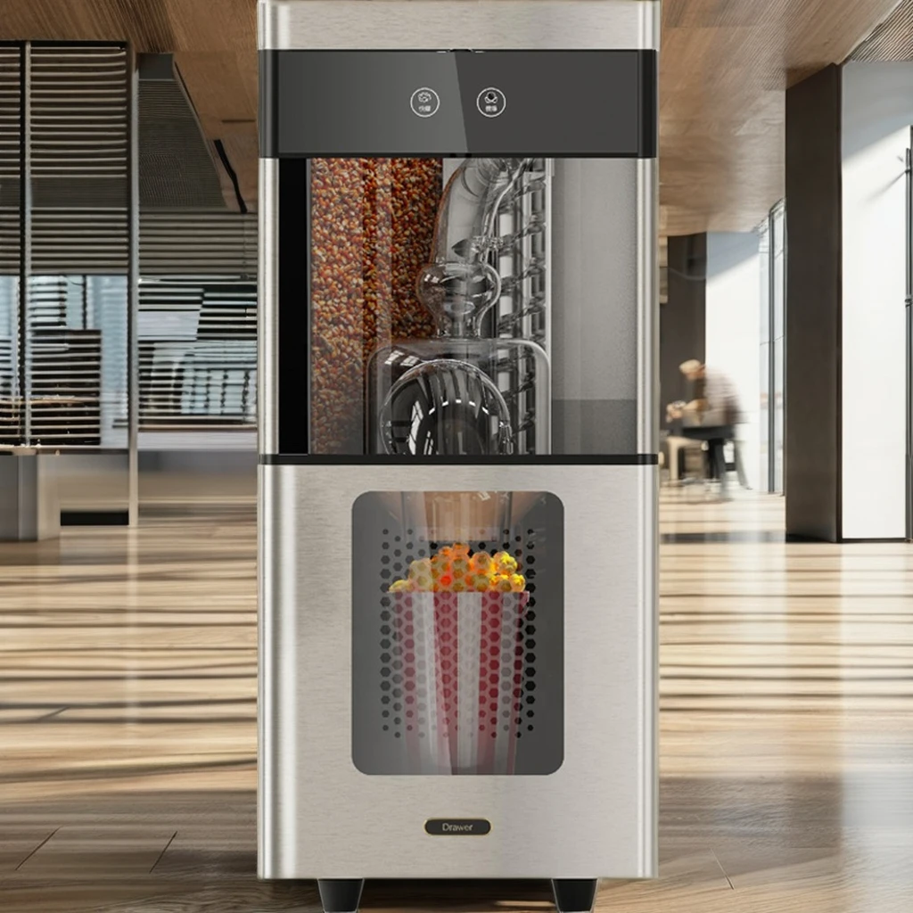NEW popcorn vending machine delicious health popcorn making fun automatic machine popcorn vending machine