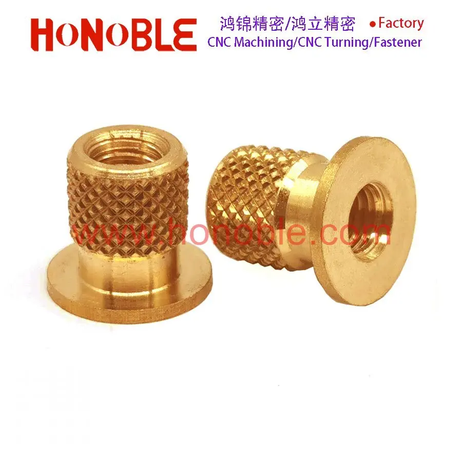 Thread Threaded Inserts and brass nut for 3d printer parts, nut for plastic molding