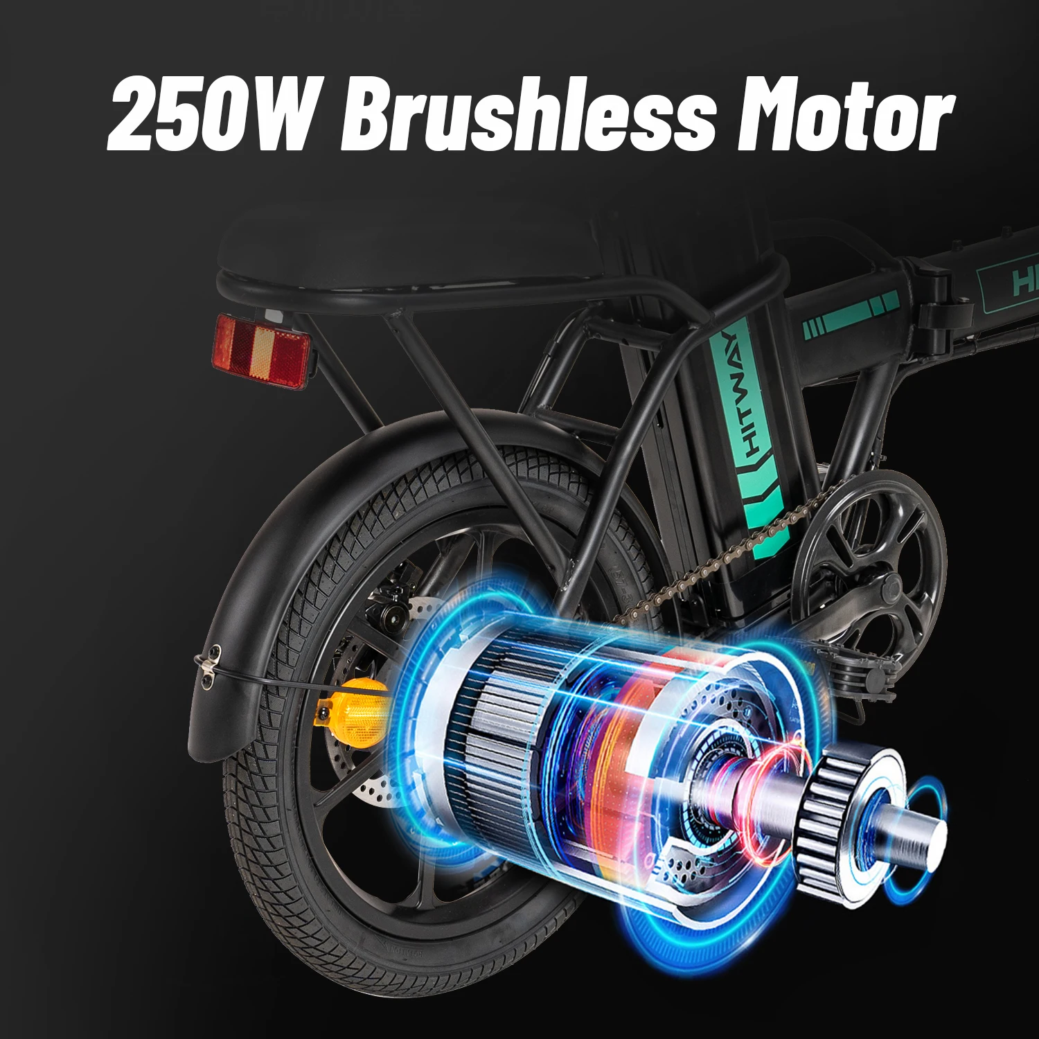 High Quality Durable Using Various 36V 15ah 16 Inch Foldable Electric City Folding Bike E Bicycle