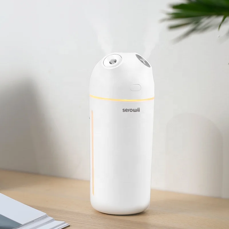 Latest design Portable mini USB Dual Spray humidifier