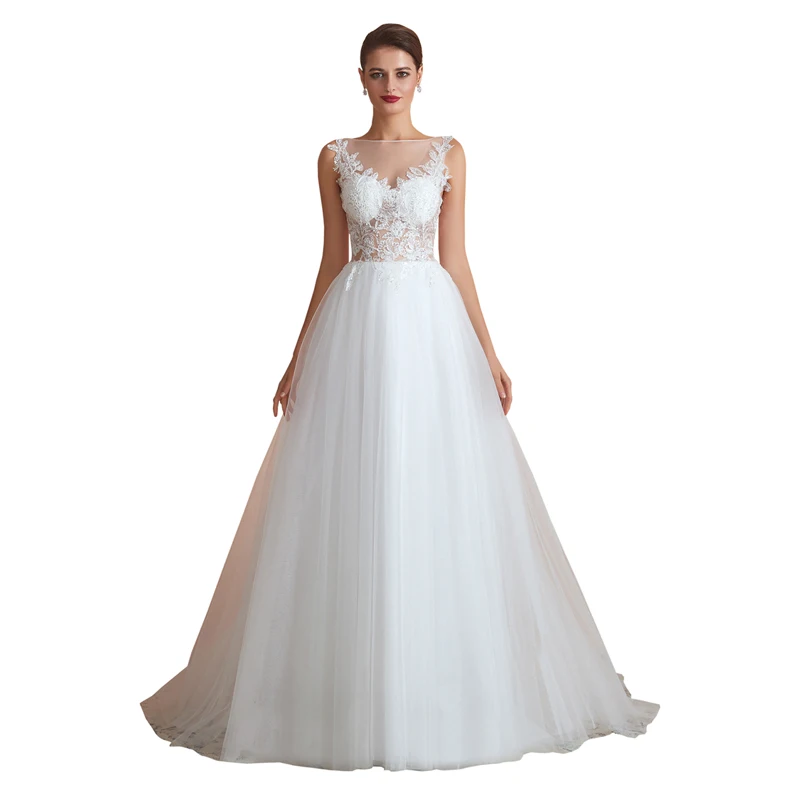 Hot selling excellent bridal luxury beaded elegant bodycon long wedding dresses