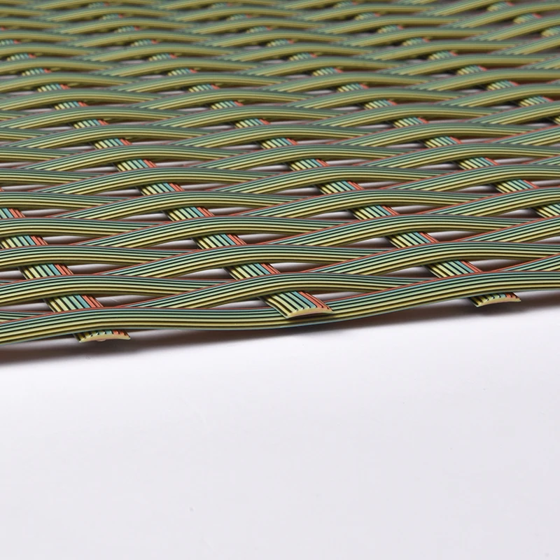 In stock GRS Flame retardant material synthet rattan pe rattan cane white rattan