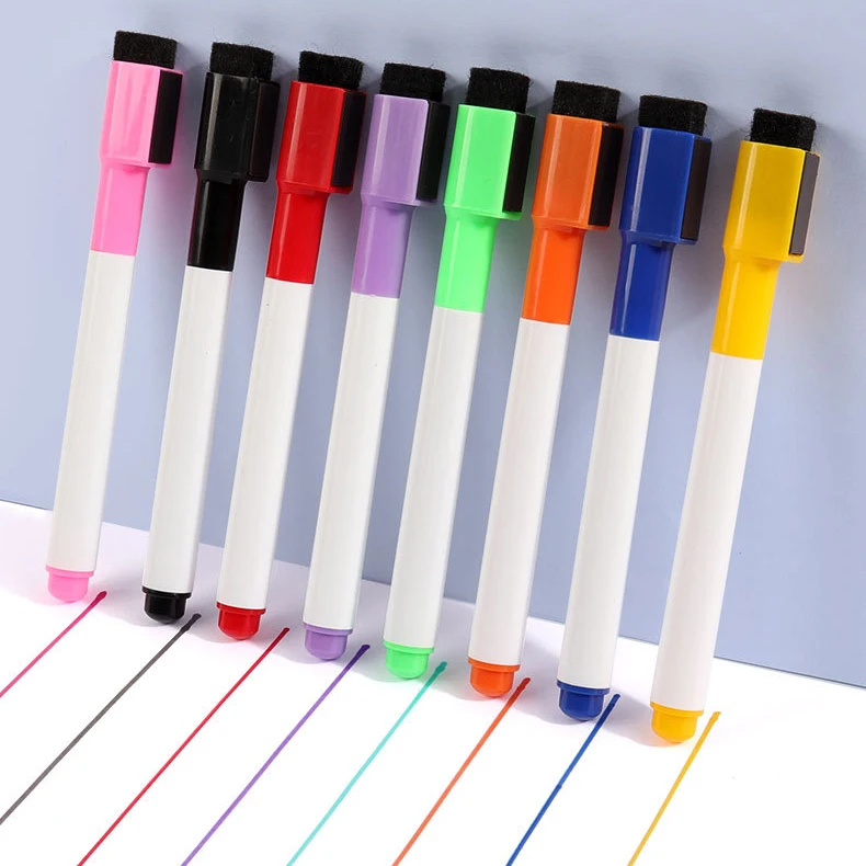 Good Quality Favorable Price Fine Tip  Low Odor Magnetic Dry Erase Pen For School Office