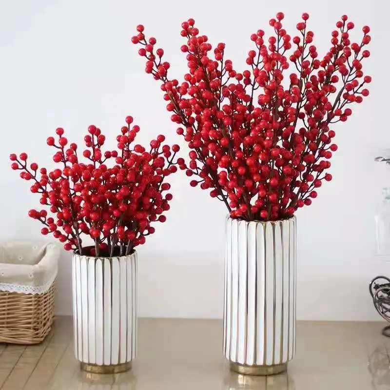 Crabapple Рождественское украшение рождественское искусственское цветочное Holly
