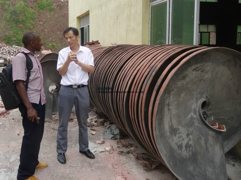 River Gold Mining Equipment with Most Useful Equipment Spiral Chute