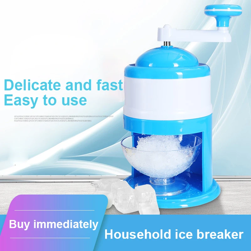 
Ice Shaver and Snow Cone Machine Premium Portable Ice Crusher and Shaved Ice Machine 