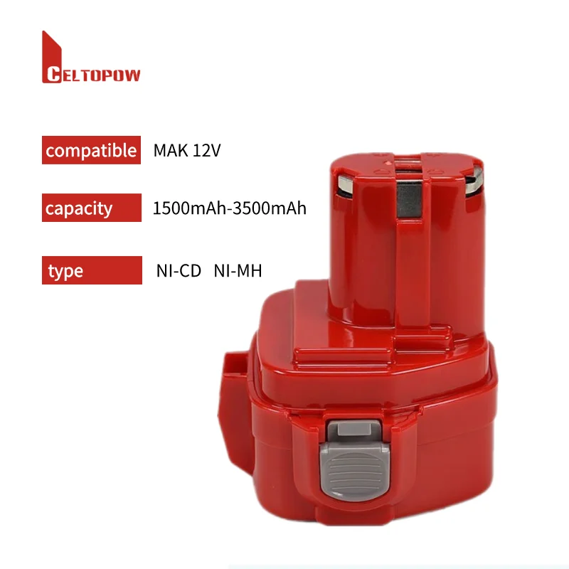 Replacement for makitas 1220 1233 1201 1222  12V  Cordless Drill Power Tool batteries