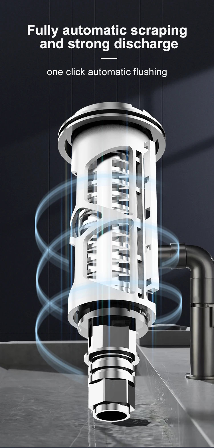 Reusable 40 Micron Whole House Reverse Osmosis System Prefilter with Auto Clean 5 Stages Water Filter Cartridge
