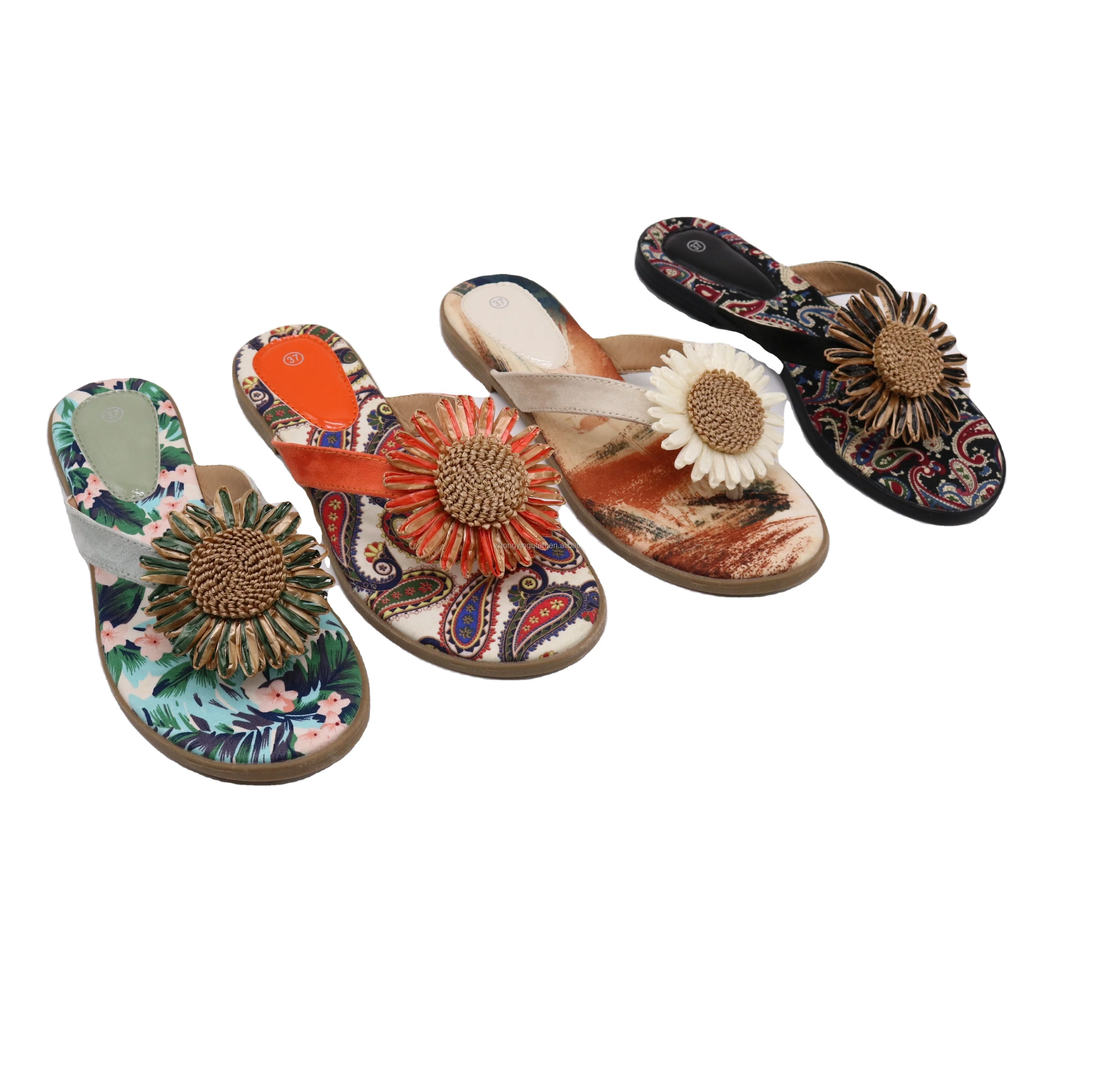 
new fashion beach style forlady flat simple style with bowknot slippers 