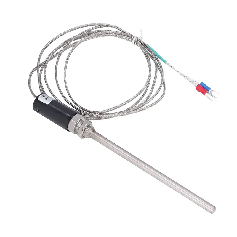 Focusens Custom k type npt thermocouple chromel alumel yellow and red EGT temperature sensor for furnaces