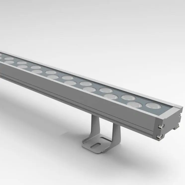 Высококачественная фабрика Шэньчжэнь 36 Вт RGB led dmx светодиодная линейная декорация Наружное освещение rgb Водонепроницаемая ip65 72 настенная шайба